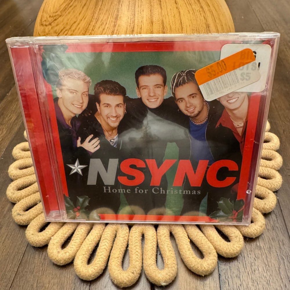 NSYNC Home for Christmas CD New Sealed 90s Boy Band Holiday Pop Album